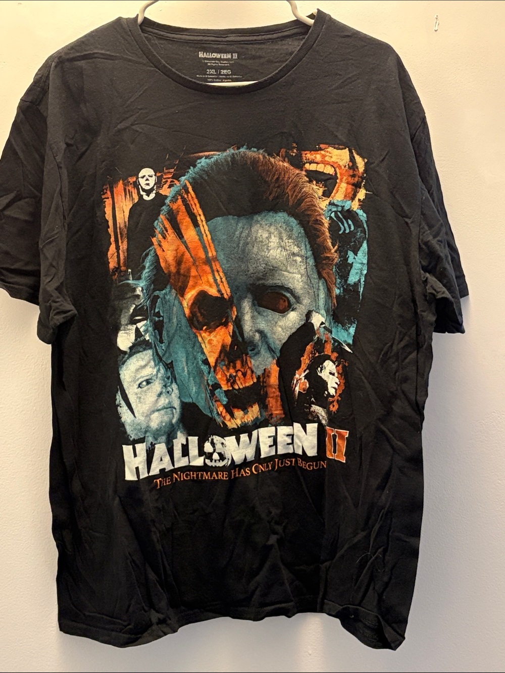 Halloween II Graphic Black T‑Shirt
